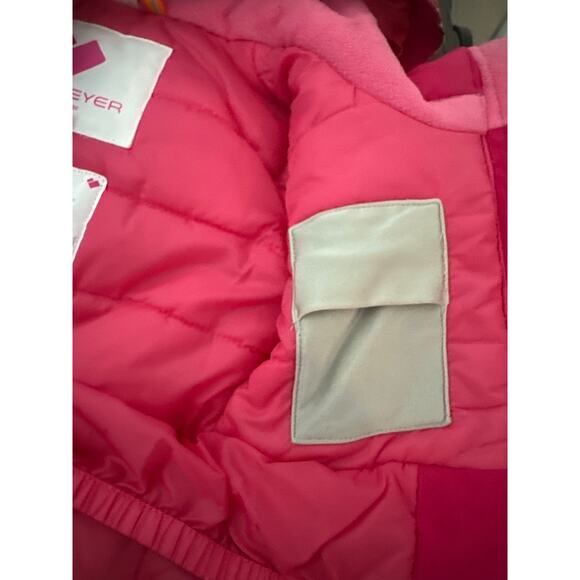 Obermeyer Preschool Insulated Snow Suit ( I-Grow Sleeve And Pant Cuffs) sz1 - Picture 8 of 11